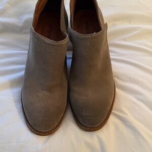 Jeffrey Campbell Taupe Suede Slip-On Shoes